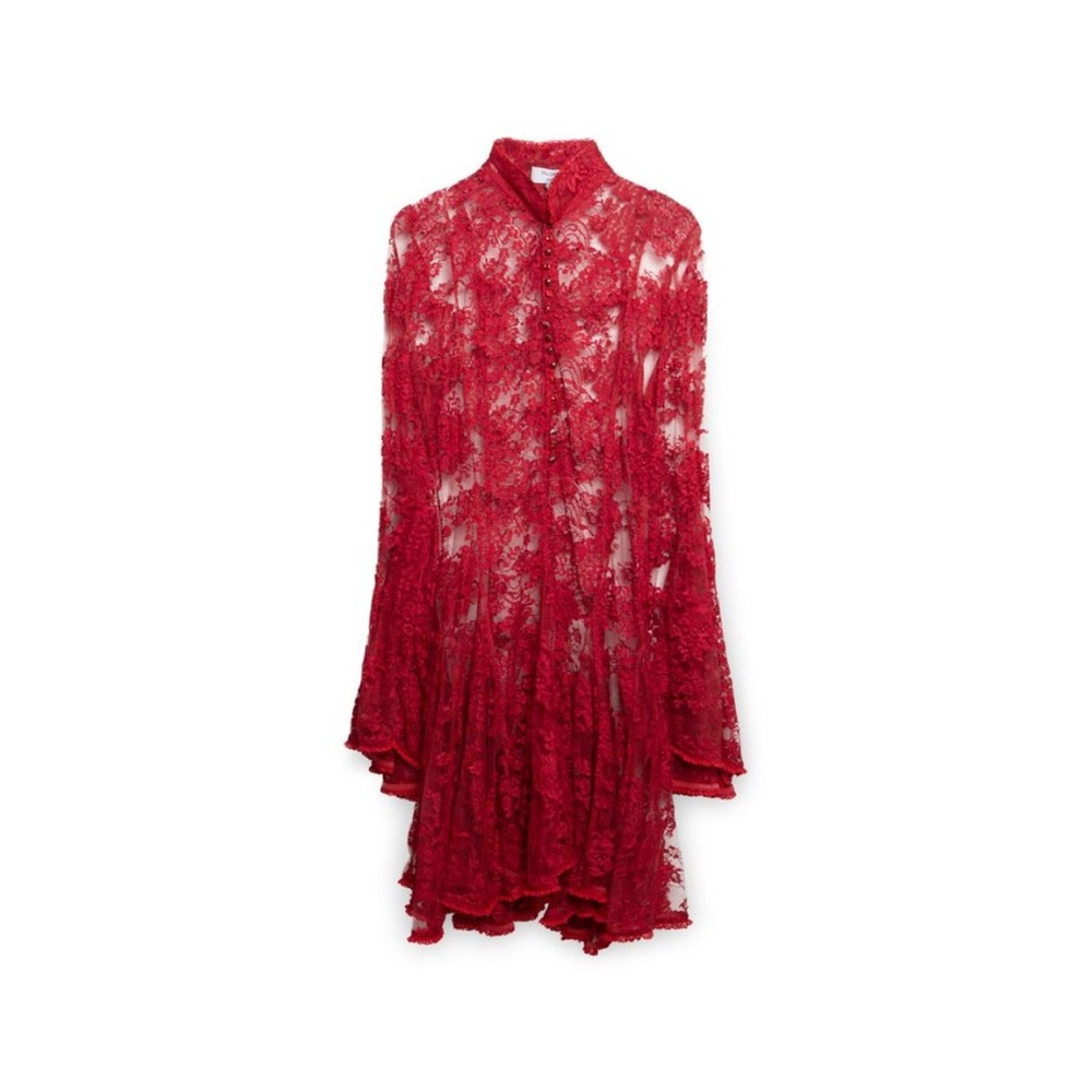 Palomo Spain Red Lace Dress [unisex]